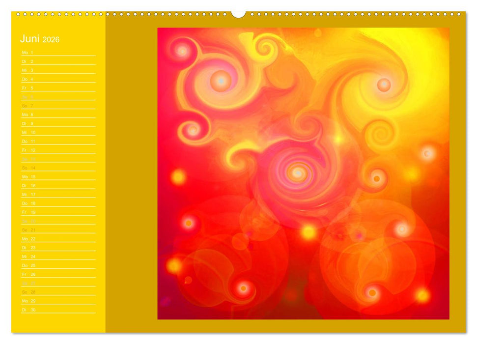 Energie-Spiralen 2026 (CALVENDO Premium Wandkalender 2026)