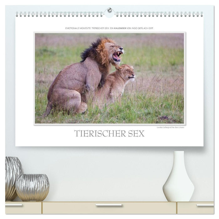 Emotionale Momente: Tierischer Sex. (CALVENDO Premium Wandkalender 2026)