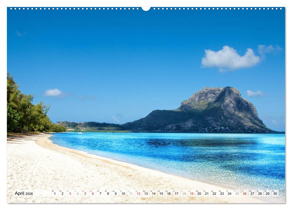 Mauritius - Perle im Indischen Ozean (CALVENDO Wandkalender 2026)