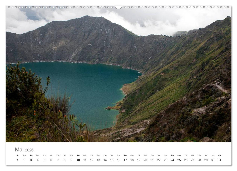Ecuador - Regenwald und Vulkane (CALVENDO Wandkalender 2026)