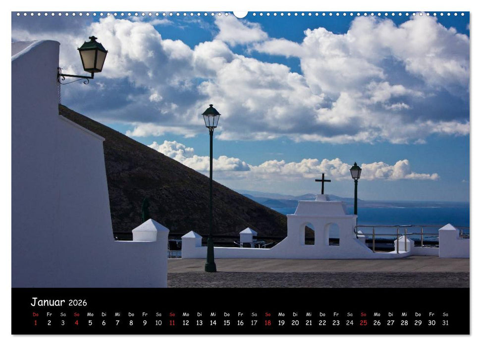 Lanzarote - Insel der Vulkane (CALVENDO Premium Wandkalender 2026)