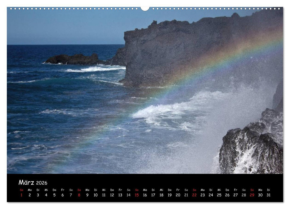 Lanzarote - Insel der Vulkane (CALVENDO Premium Wandkalender 2026)