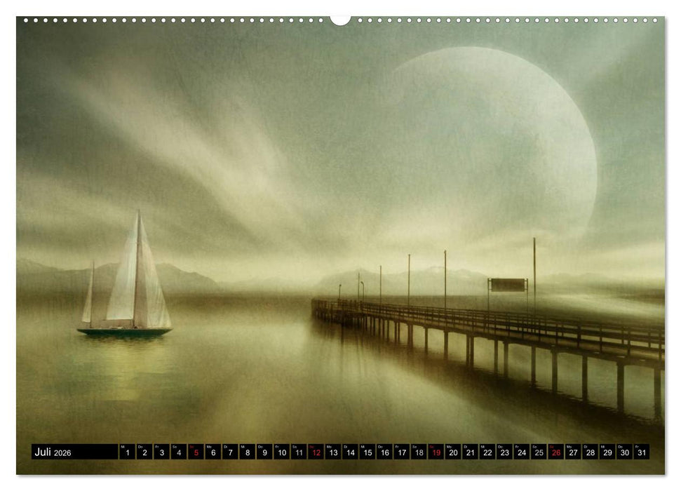 Traumwelten (CALVENDO Premium Wandkalender 2026)