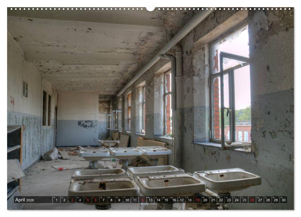 Lost Places in Deutschland 2026 (CALVENDO Premium Wandkalender 2026)