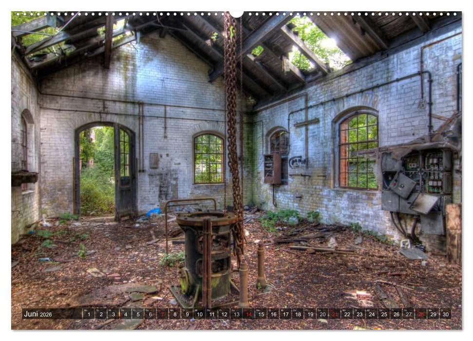 Lost Places in Deutschland 2026 (CALVENDO Premium Wandkalender 2026)