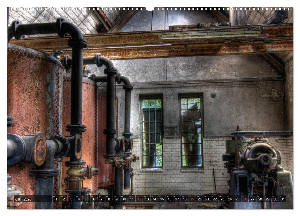 Lost Places in Deutschland 2026 (CALVENDO Premium Wandkalender 2026)