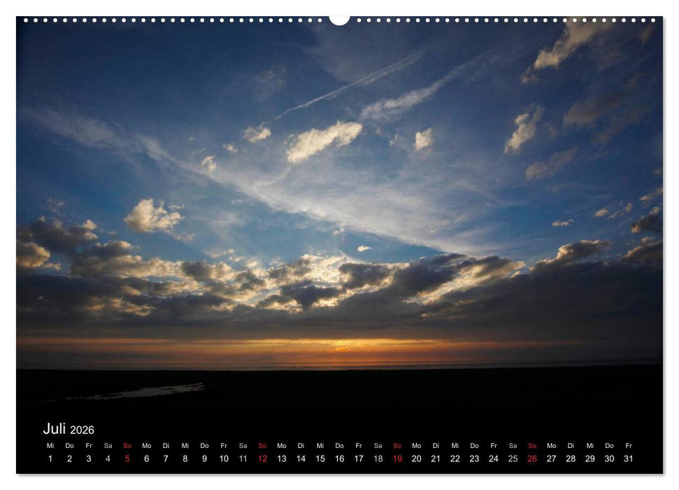 NORDSEE IMPRESSIONEN (CALVENDO Premium Wandkalender 2026)