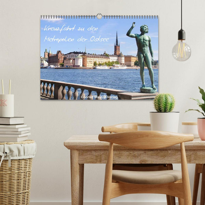 Kreuzfahrt zu den Metropolen der Ostsee - Conrad Stein Verlag (CALVENDO Wandkalender 2026)