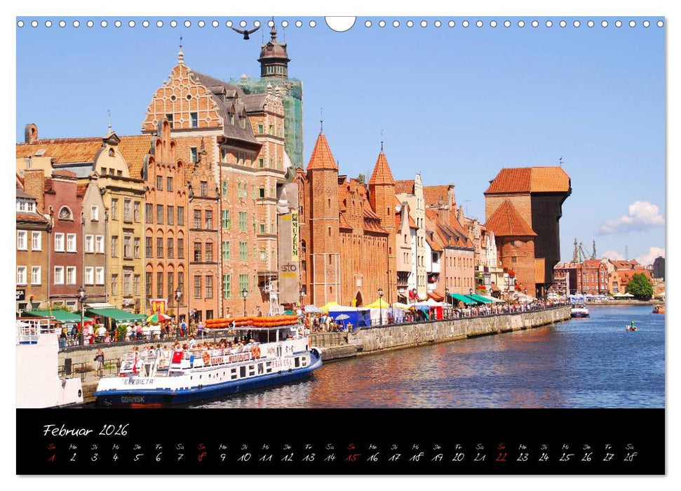 Kreuzfahrt zu den Metropolen der Ostsee - Conrad Stein Verlag (CALVENDO Wandkalender 2026)