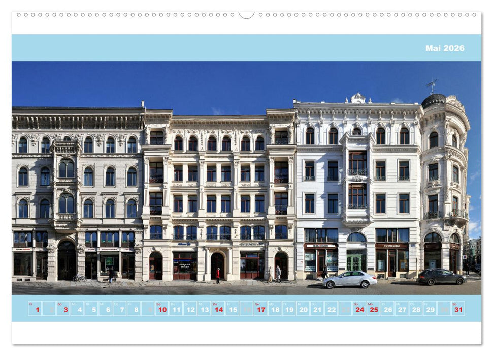 Leipzig Fassade 2026 (CALVENDO Wandkalender 2026)