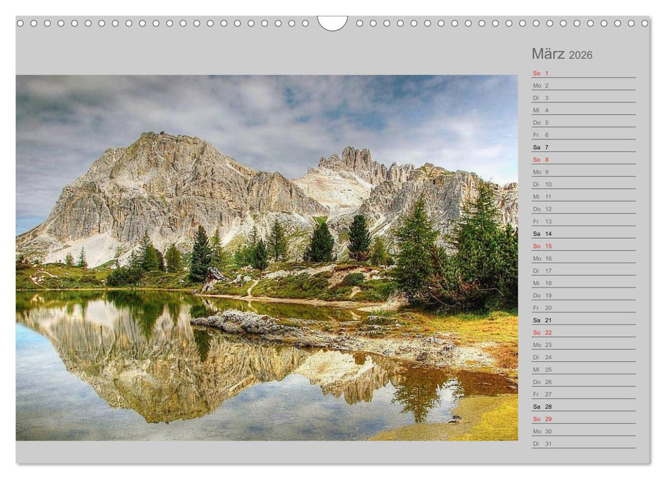 Ufer der Träume (CALVENDO Wandkalender 2026)