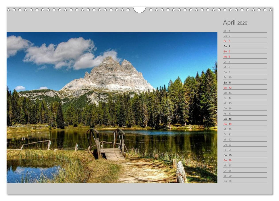 Ufer der Träume (CALVENDO Wandkalender 2026)