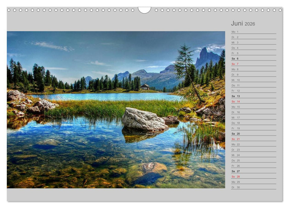 Ufer der Träume (CALVENDO Wandkalender 2026)