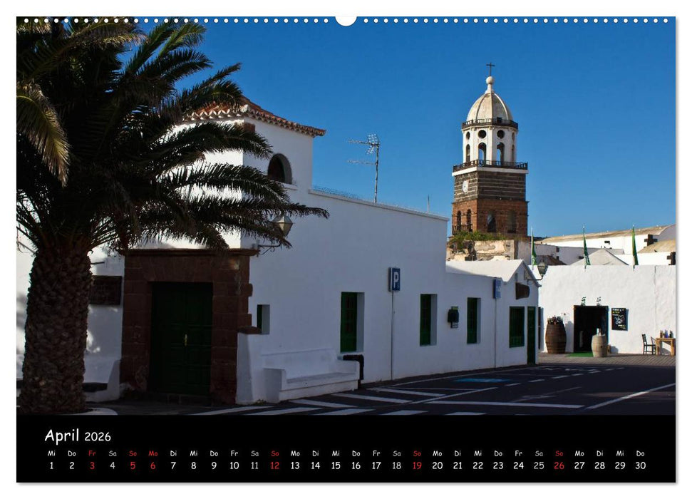 Lanzarote (CALVENDO Premium Wandkalender 2026)