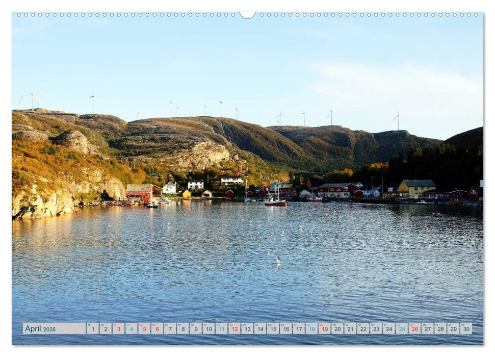 Norwegen - Hurtigruten (CALVENDO Premium Wandkalender 2026)