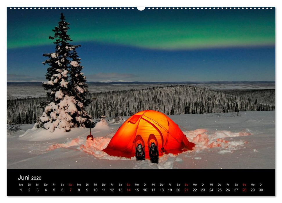 Nordlichter (CALVENDO Premium Wandkalender 2026)