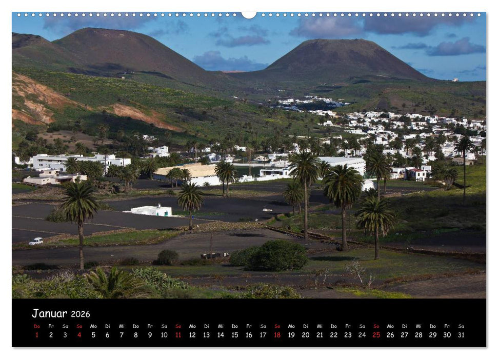 Lanzarote (CALVENDO Wandkalender 2026)