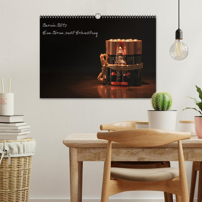 Bernie Blitz - Eine Birne sucht Erleuchtung (CALVENDO Wandkalender 2026)