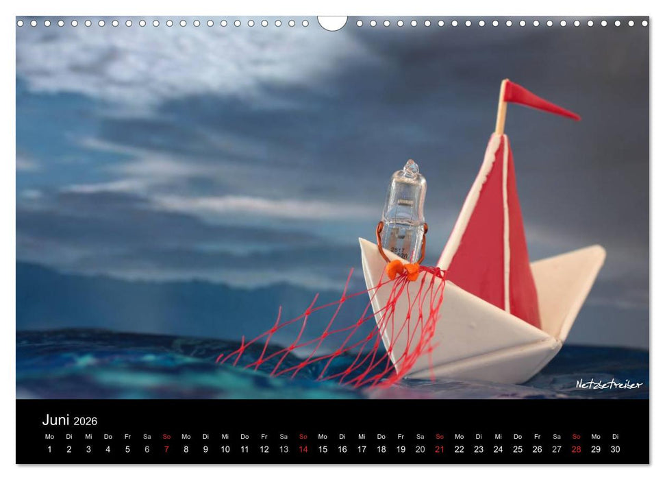 Bernie Blitz - Eine Birne sucht Erleuchtung (CALVENDO Wandkalender 2026)