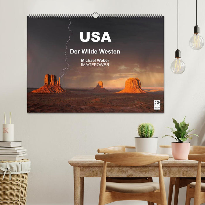 USA - Der Wilde Westen (CALVENDO Wandkalender 2026)