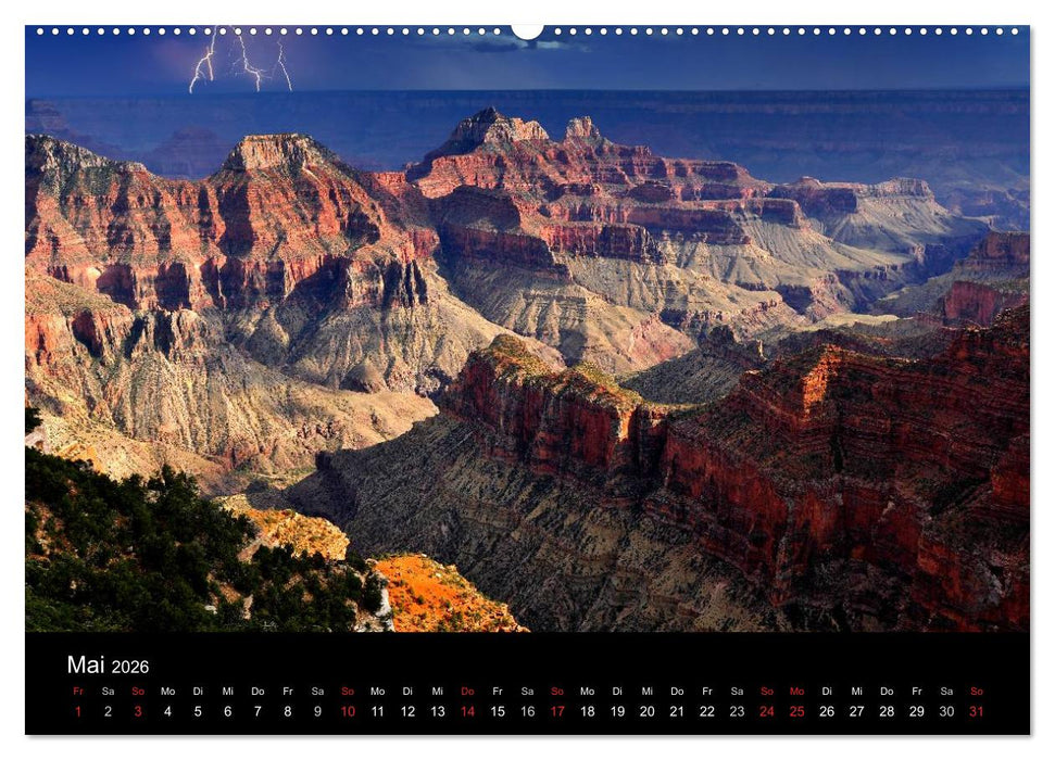 USA - Der Wilde Westen (CALVENDO Wandkalender 2026)