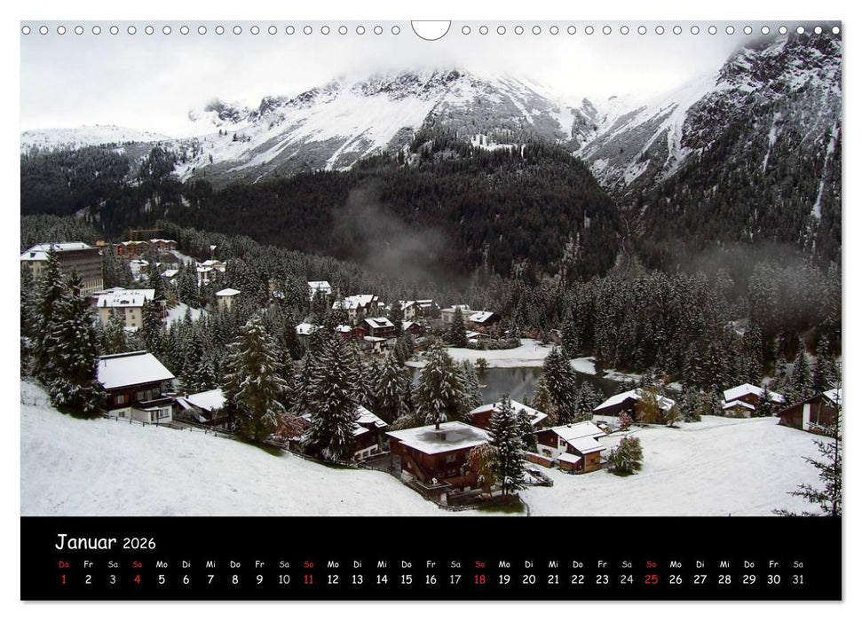 Schweiz - Berglandschaften (CALVENDO Wandkalender 2026)