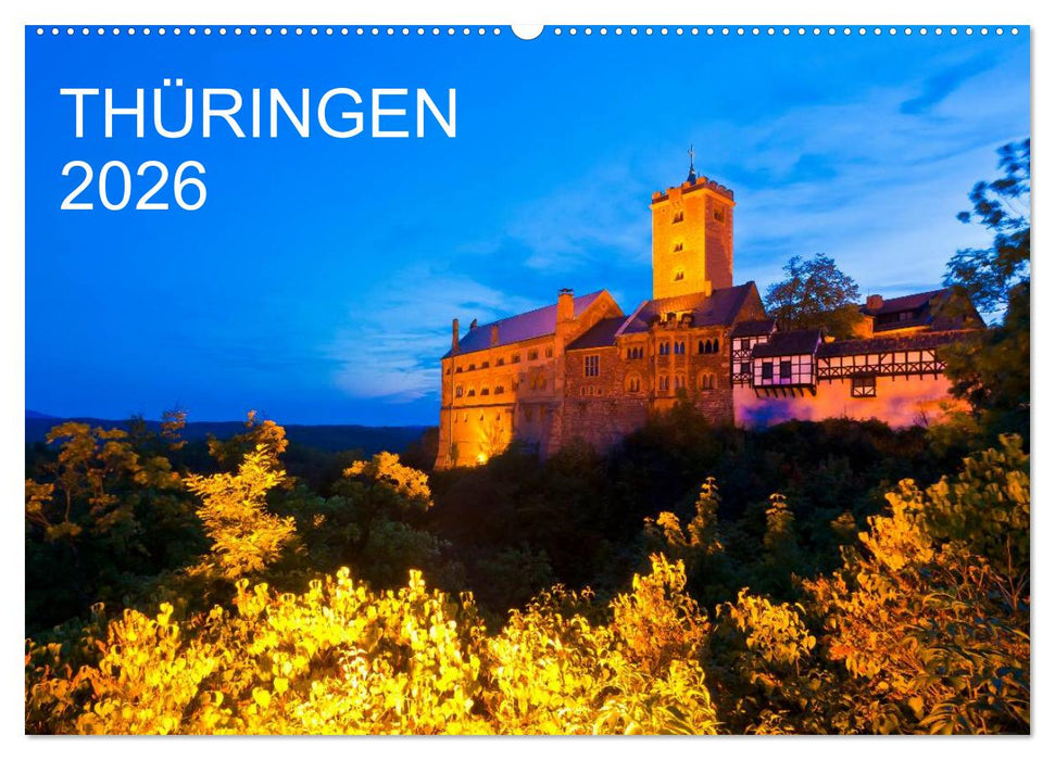 THÜRINGEN 2026 (CALVENDO Wandkalender 2026)