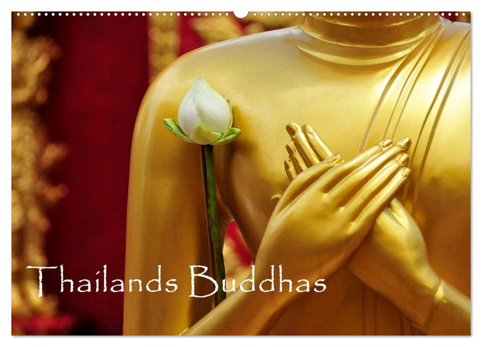 Thailands Buddhas (CALVENDO Wandkalender 2026)