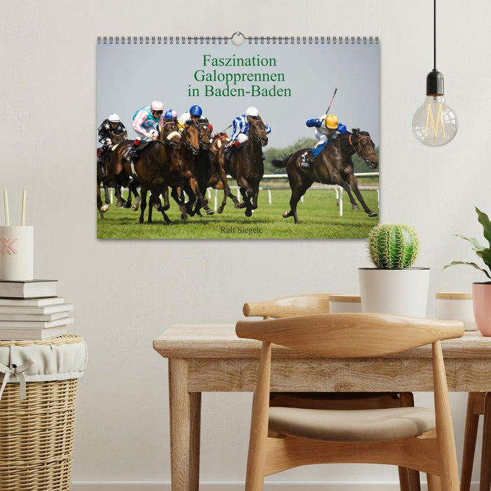 Faszination Galopprennen in Baden-Baden (CALVENDO Wandkalender 2026)