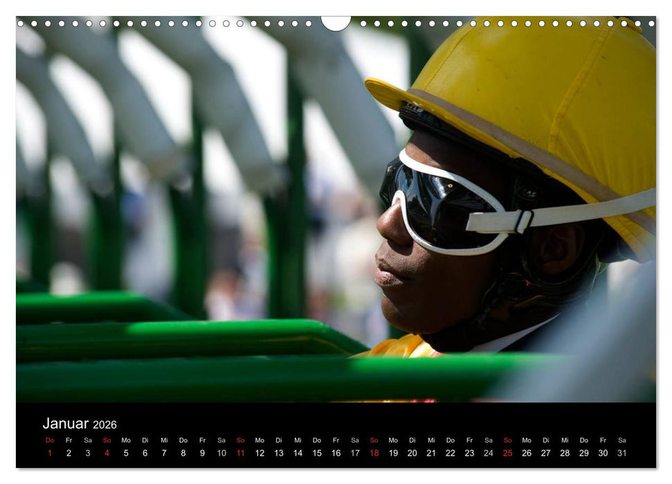 Faszination Galopprennen in Baden-Baden (CALVENDO Wandkalender 2026)