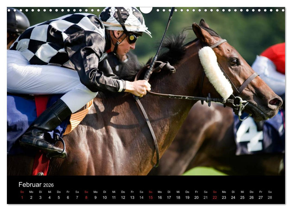 Faszination Galopprennen in Baden-Baden (CALVENDO Wandkalender 2026)