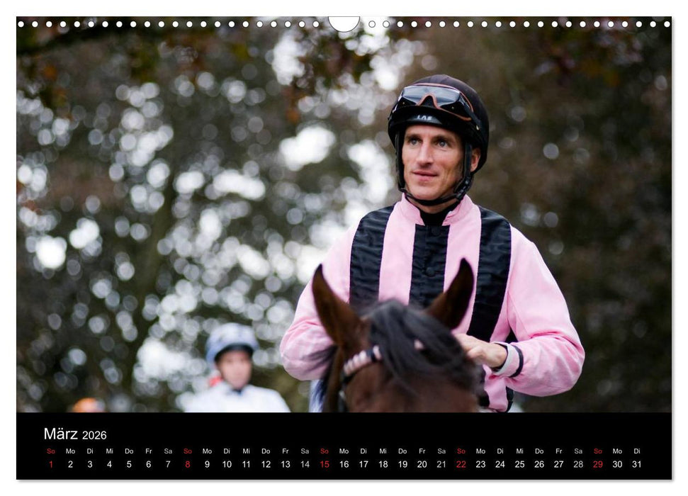 Faszination Galopprennen in Baden-Baden (CALVENDO Wandkalender 2026)