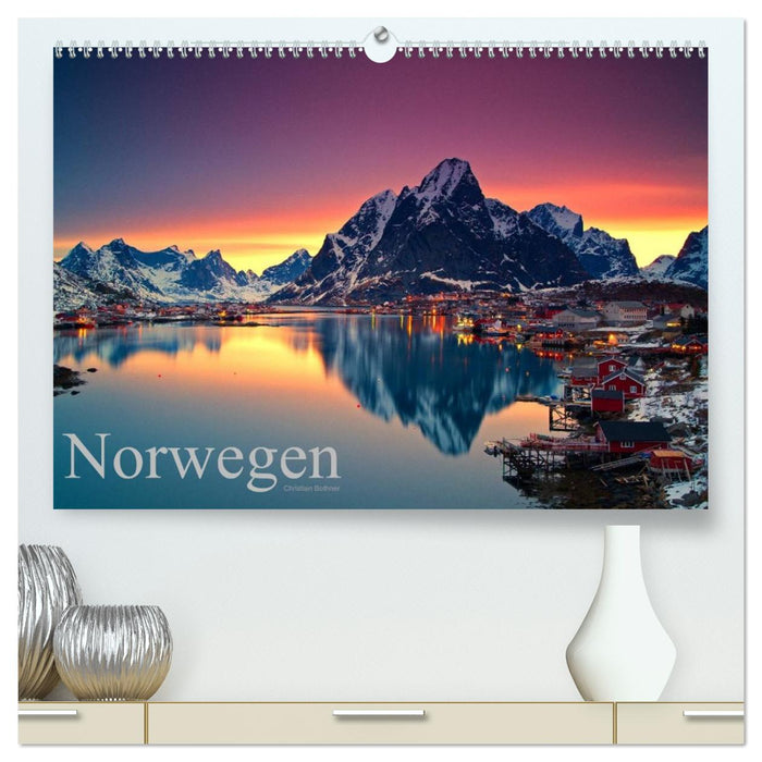 Norwegen (CALVENDO Premium Wandkalender 2026)