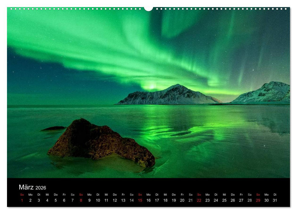 Norwegen (CALVENDO Premium Wandkalender 2026)