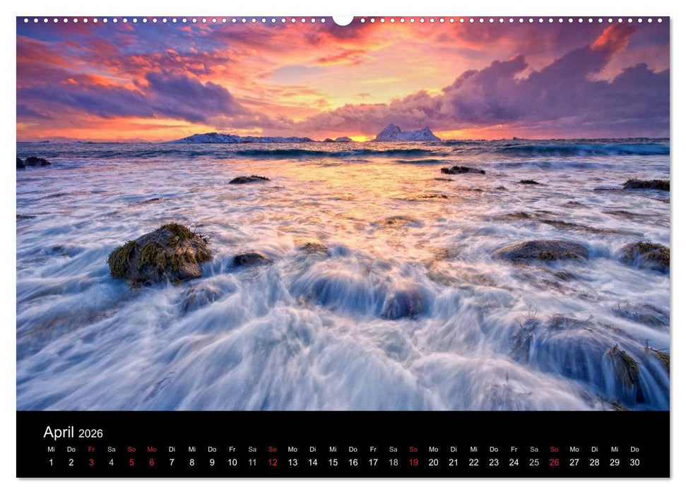 Norwegen (CALVENDO Premium Wandkalender 2026)