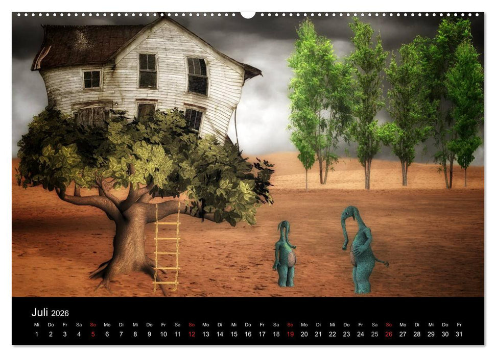 Märchenhaftes für Kinder (CALVENDO Premium Wandkalender 2026)