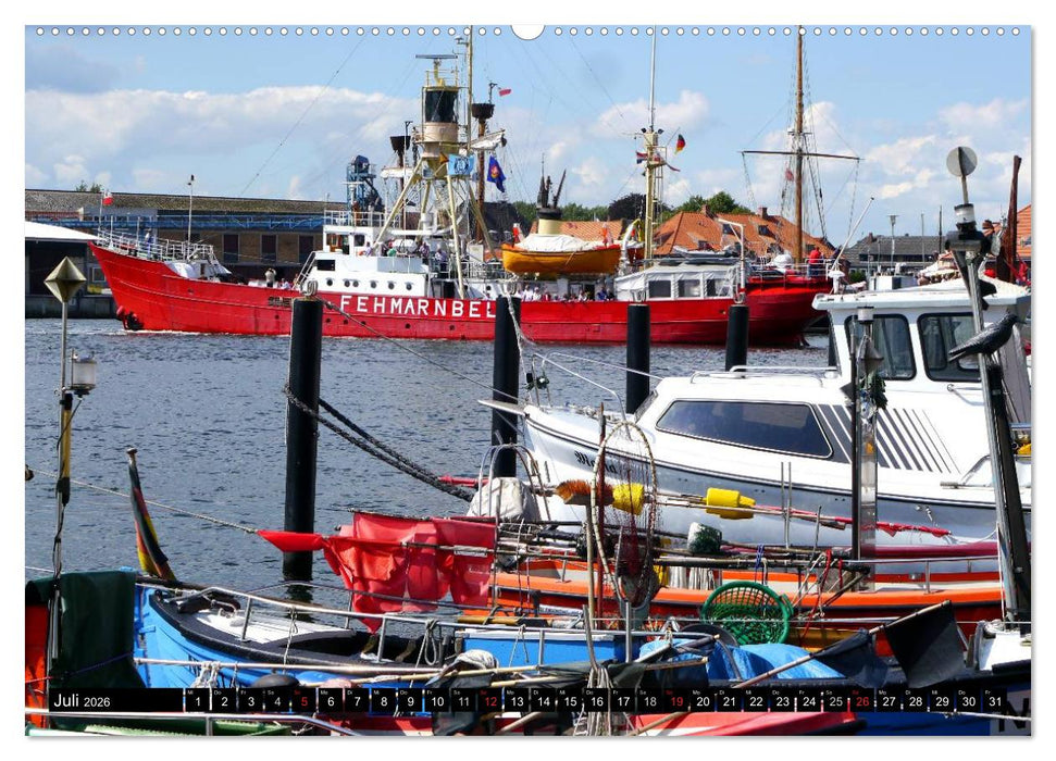 Feuerschiffe (CALVENDO Premium Wandkalender 2026)