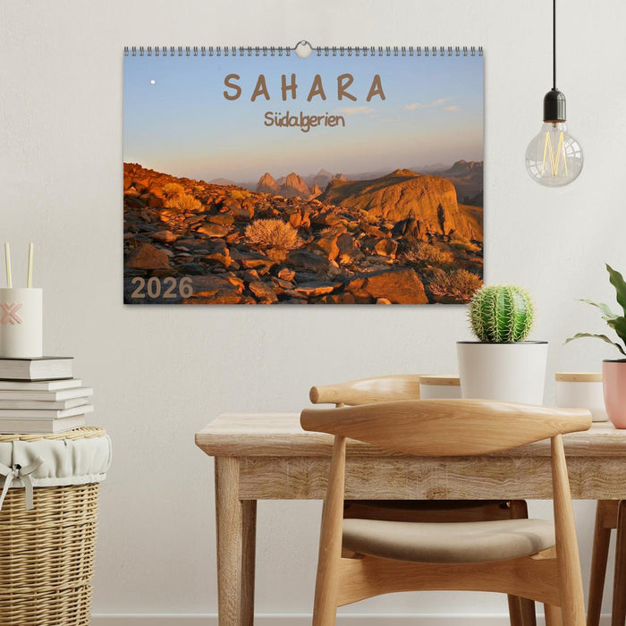 Sahara - Südalgerien (CALVENDO Wandkalender 2026)