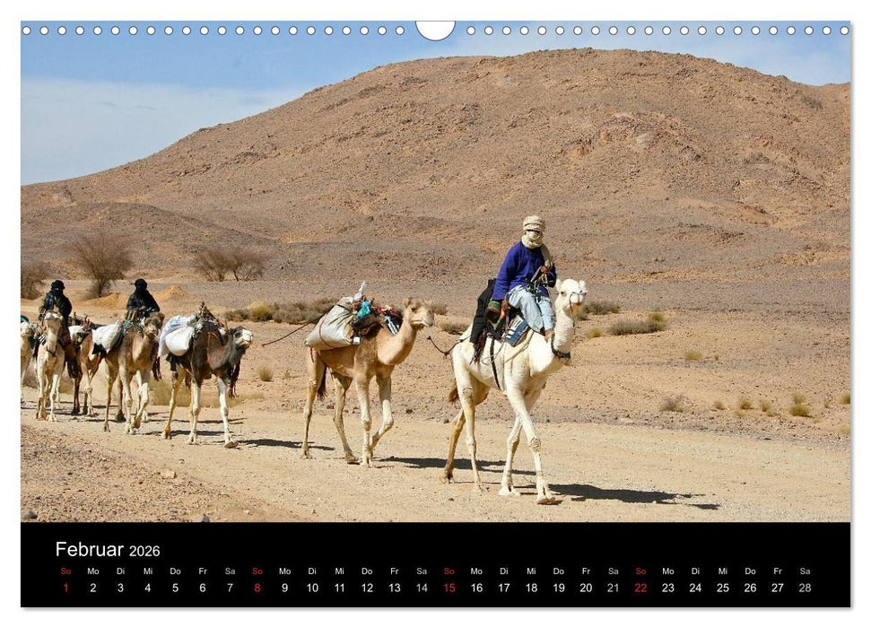 Sahara - Südalgerien (CALVENDO Wandkalender 2026)