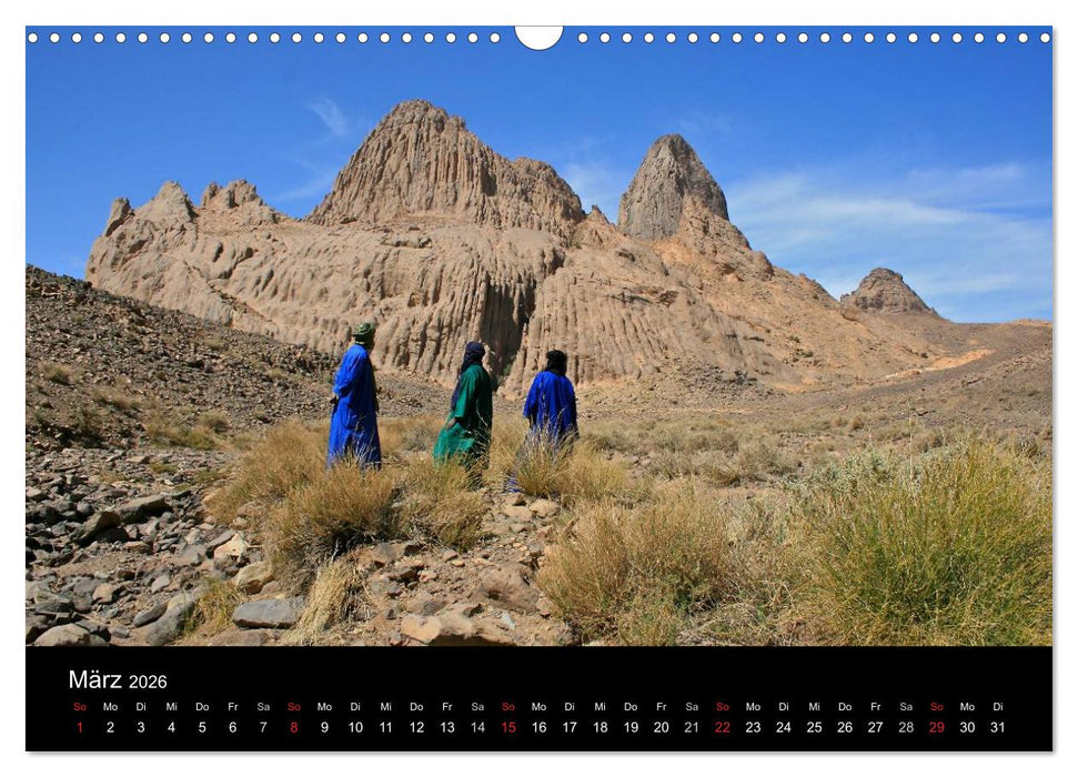 Sahara - Südalgerien (CALVENDO Wandkalender 2026)