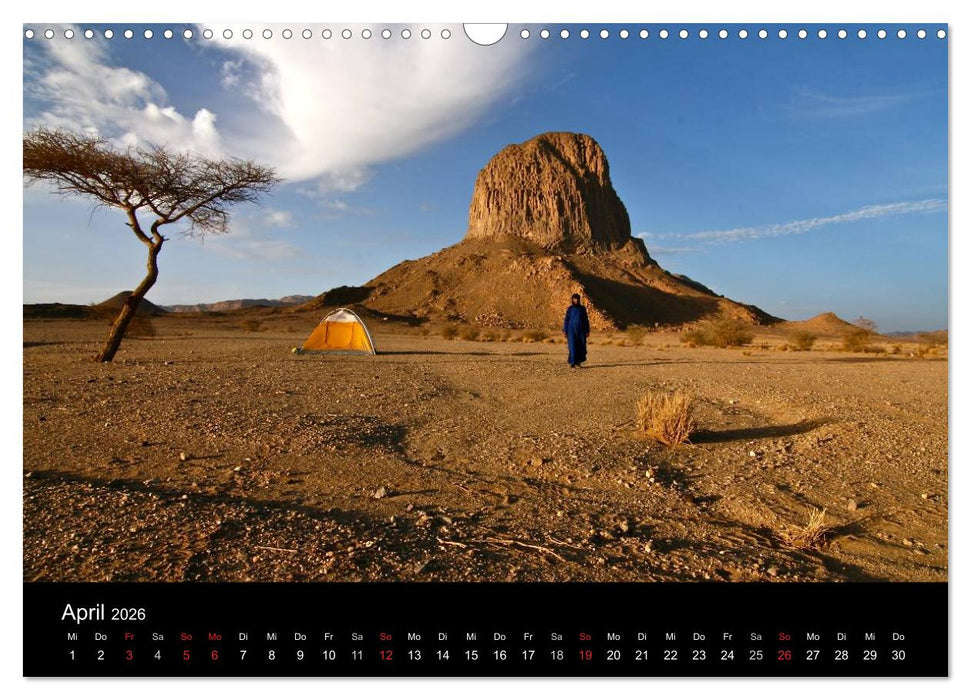 Sahara - Südalgerien (CALVENDO Wandkalender 2026)