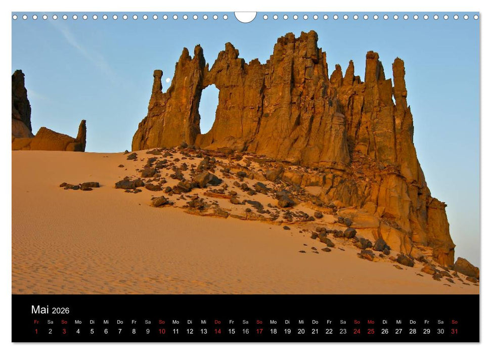 Sahara - Südalgerien (CALVENDO Wandkalender 2026)