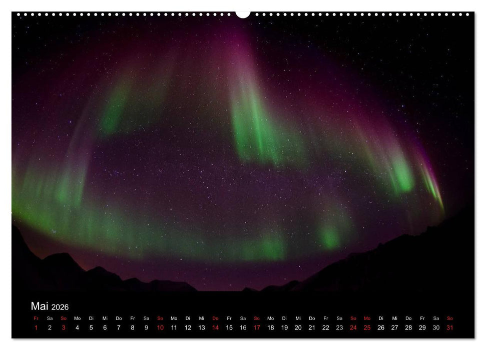 Nordlichter (CALVENDO Wandkalender 2026)