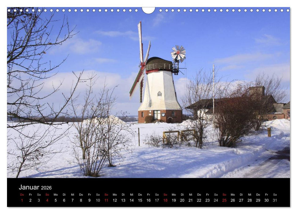 Lüneburg und die Lüneburger Heide (CALVENDO Wandkalender 2026)