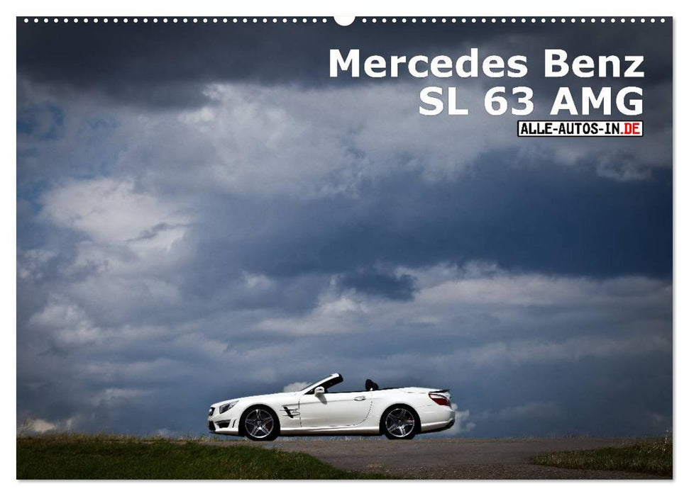 Mercedes-Benz SL 63 AMG (CALVENDO Wandkalender 2026)