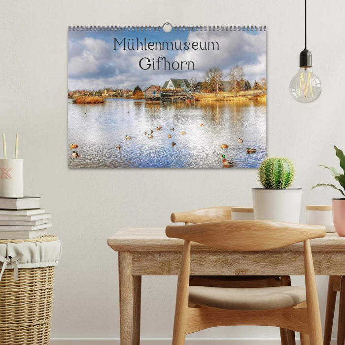 Mühlenmuseum Gifhorn (CALVENDO Wandkalender 2026)