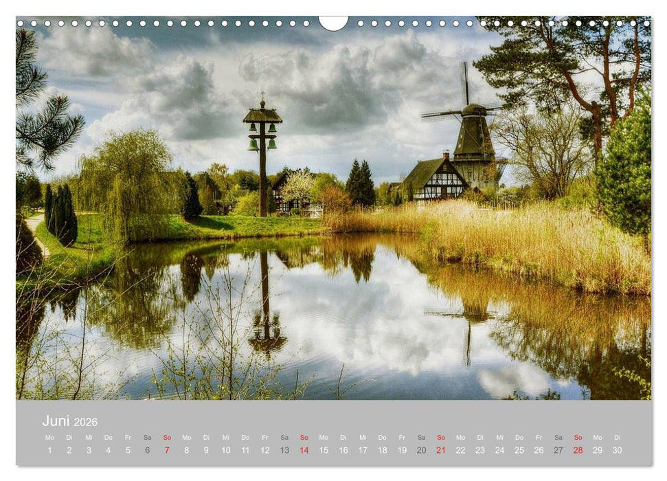 Mühlenmuseum Gifhorn (CALVENDO Wandkalender 2026)