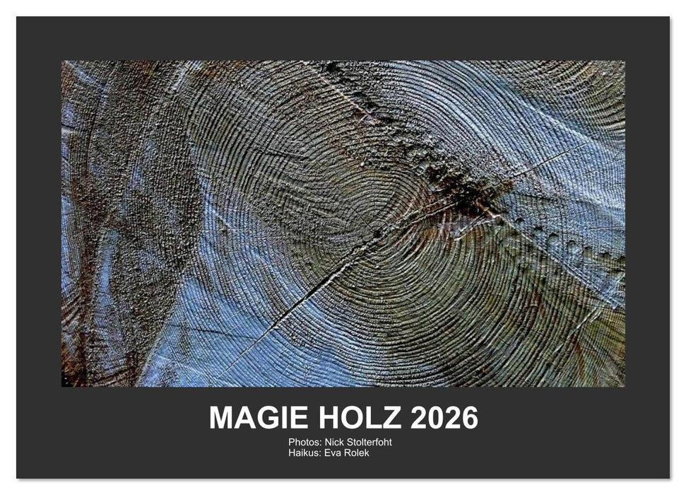 MAGIE HOLZ 2026 (CALVENDO Wandkalender 2026)
