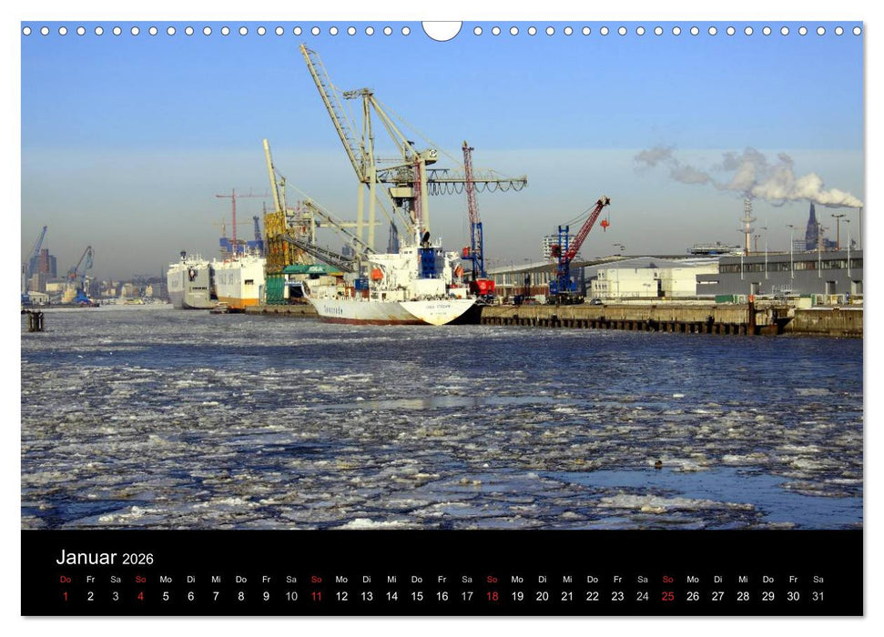 Hamburg (CALVENDO Wandkalender 2026)
