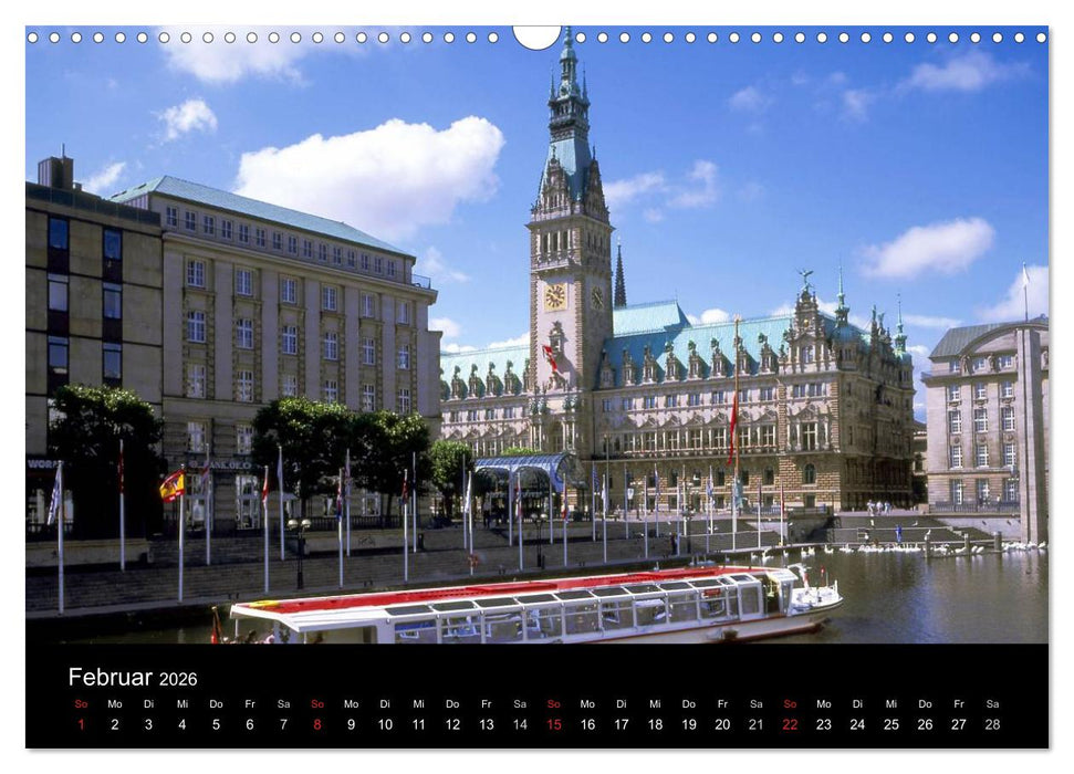 Hamburg (CALVENDO Wandkalender 2026)